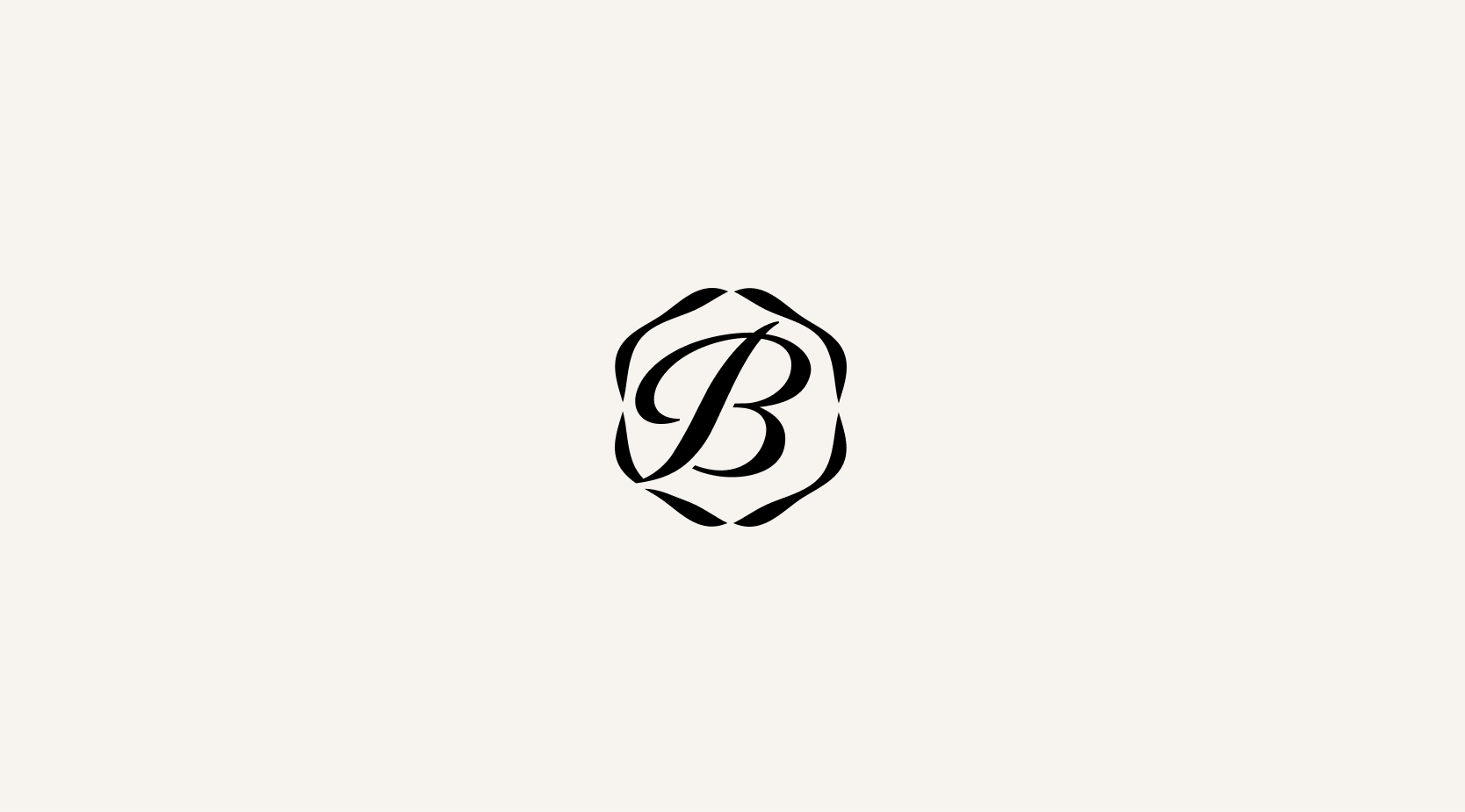 Elegant Monogram Letter B Design