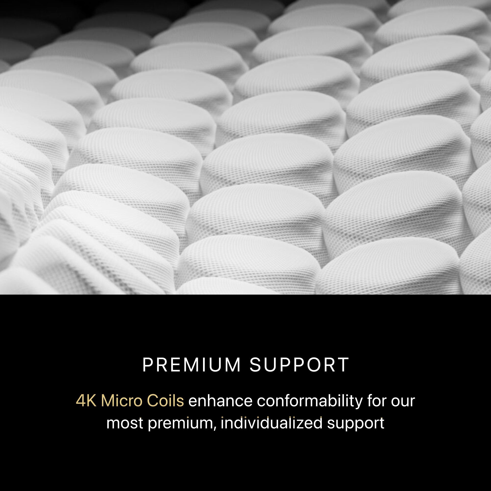 4K Micro Coils inside of the BeautyRest Firm Apex Top Hybrid mattress || series: Series Four || feel: Firm Apex Top